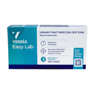 Verséa® Easy Lab Urinary Tract Infection Test Strip 3ct. Verséa® Easy Lab Urinary Tract Infection Test Strip 3ct.