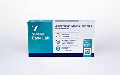 Verséa® Easy Lab Urinary Tract Infection Test Strip 3ct. Verséa® Easy Lab Urinary Tract Infection Test Strip 3ct.
